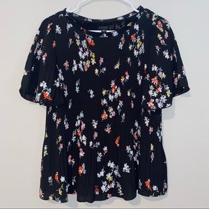 ANN TAYLOR Pleated Top